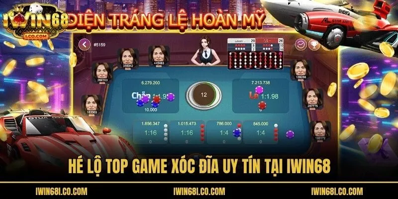 Hé lộ top game xóc đĩa uy tín tại iwin68