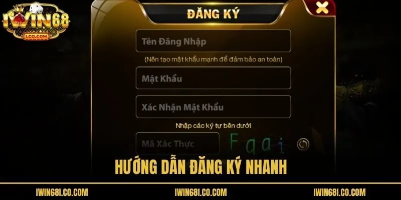 Hướng dẫn đăng ký nhanh