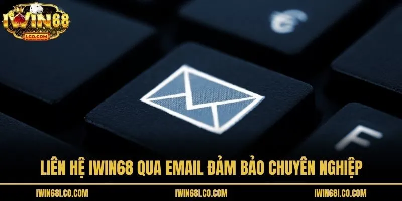 Liên hệ Iwin68 qua email đảm bảo chuyên nghiệp