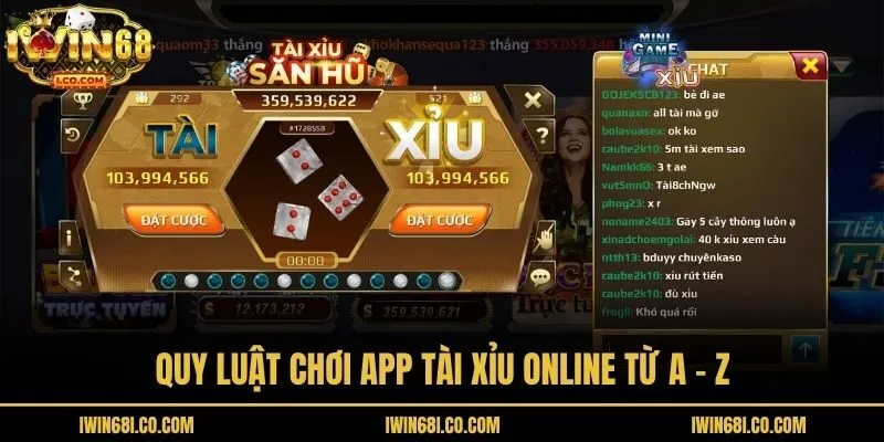 Quy luật chơi app tài xỉu online từ A - Z